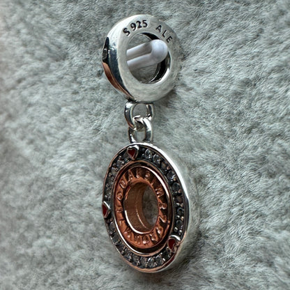 Charm Colgante Dos Tonos