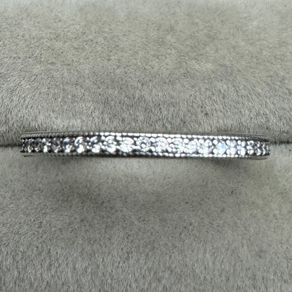 Anillo Brillante Corazones Laterales