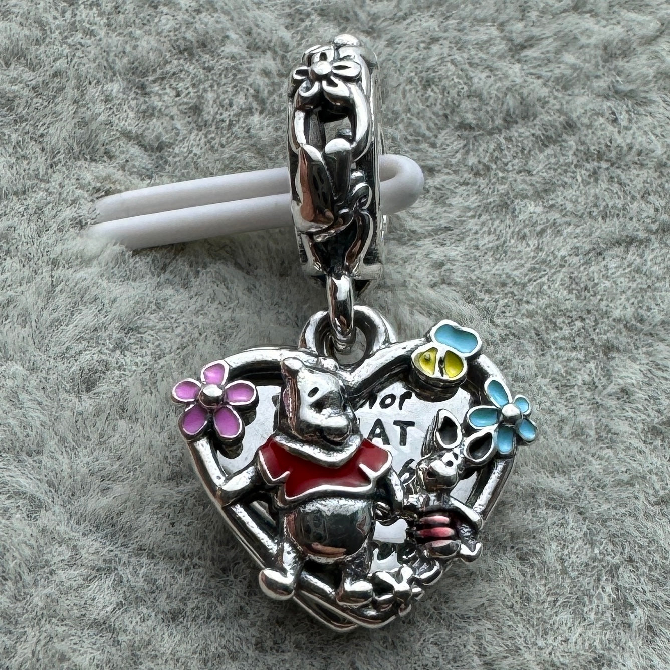 Charm Colgante Doble Winnieh Pooh y Piglet