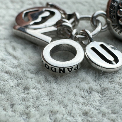 Charm Colgante Letras Te Amo I Love You