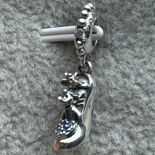 Charm Colgante Zapatilla Y Ratones De Princesa Cenicienta Disney