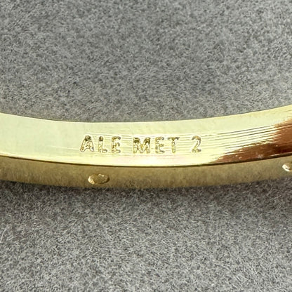 Brazalete Signature Baño Oro