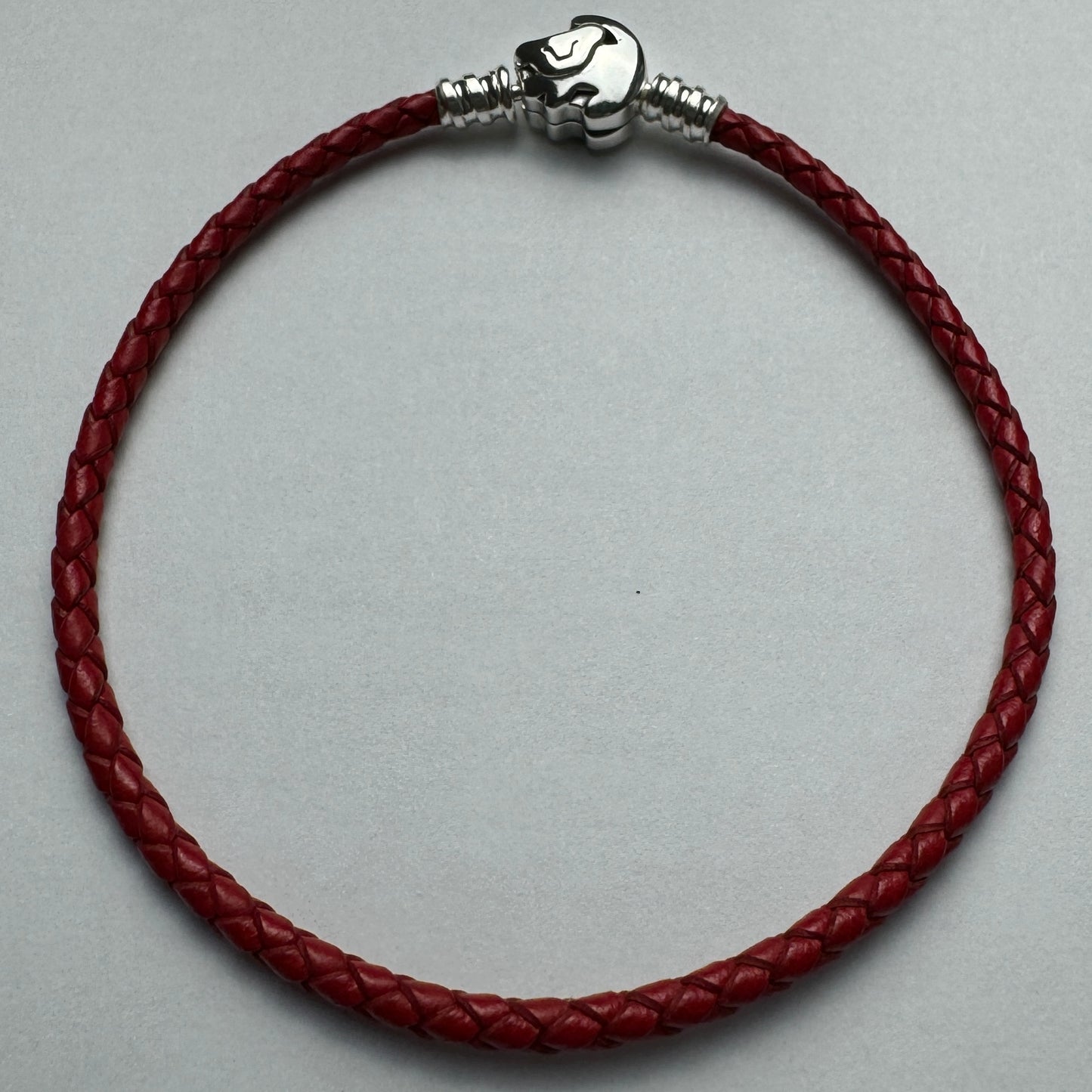 Brazalete Cuero Rojo Cierre Rey León Disney