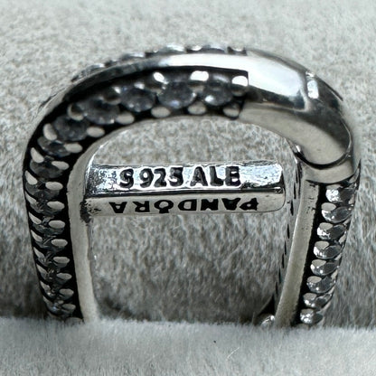 Arete Rectangular Logotipo Brillante (1 Pieza, Así Es El Modelo)