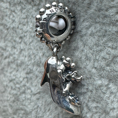 Charm Colgante Zapatilla Y Ratones De Princesa Cenicienta Disney