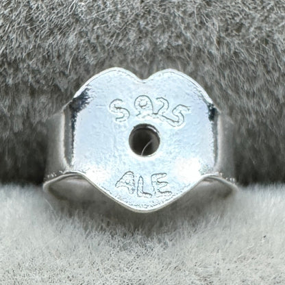 Aretes Corazón Triple Zirconia