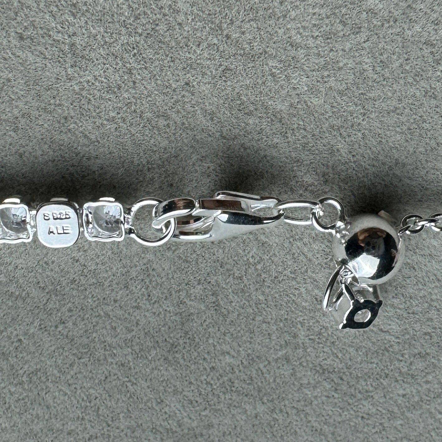 Collar Choker de Tenis 45 cm (Ajustable Hasta 40 cm)