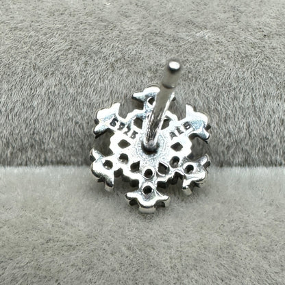 Aretes Copo De Nieve