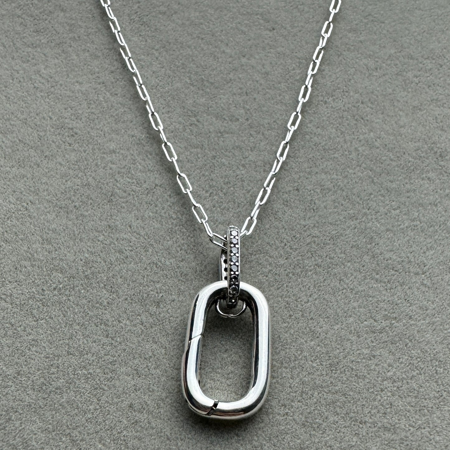 Collar Eslabones Pequeños Con Eslabón 50 cm (Ajustable A 45 Y 40 cm)