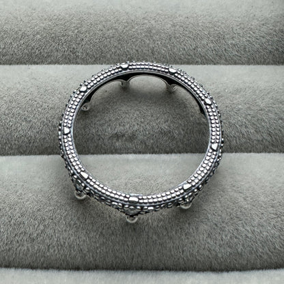 Anillo Corona Pavé