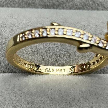 Anillo Rosa Encantada La Bella Y La Bestia Disney