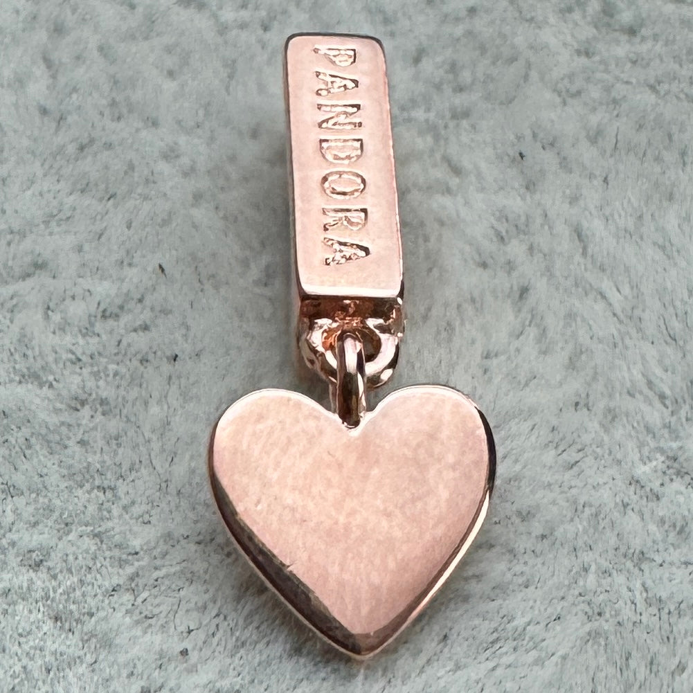 Charm Reflexions Corazon Rosa Colgante