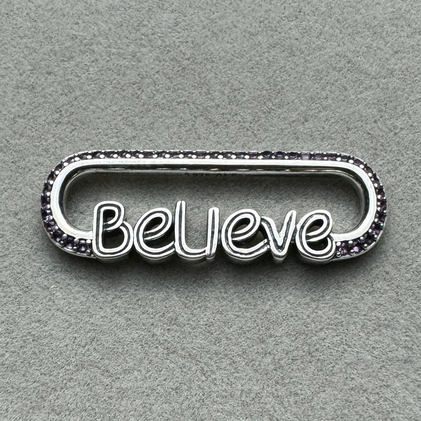 Charm Letras Believe Pandora Me