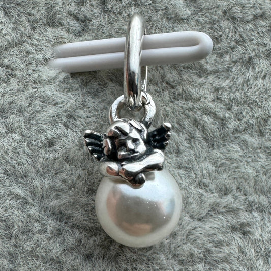 Charm Colgante Ángel Perla ME