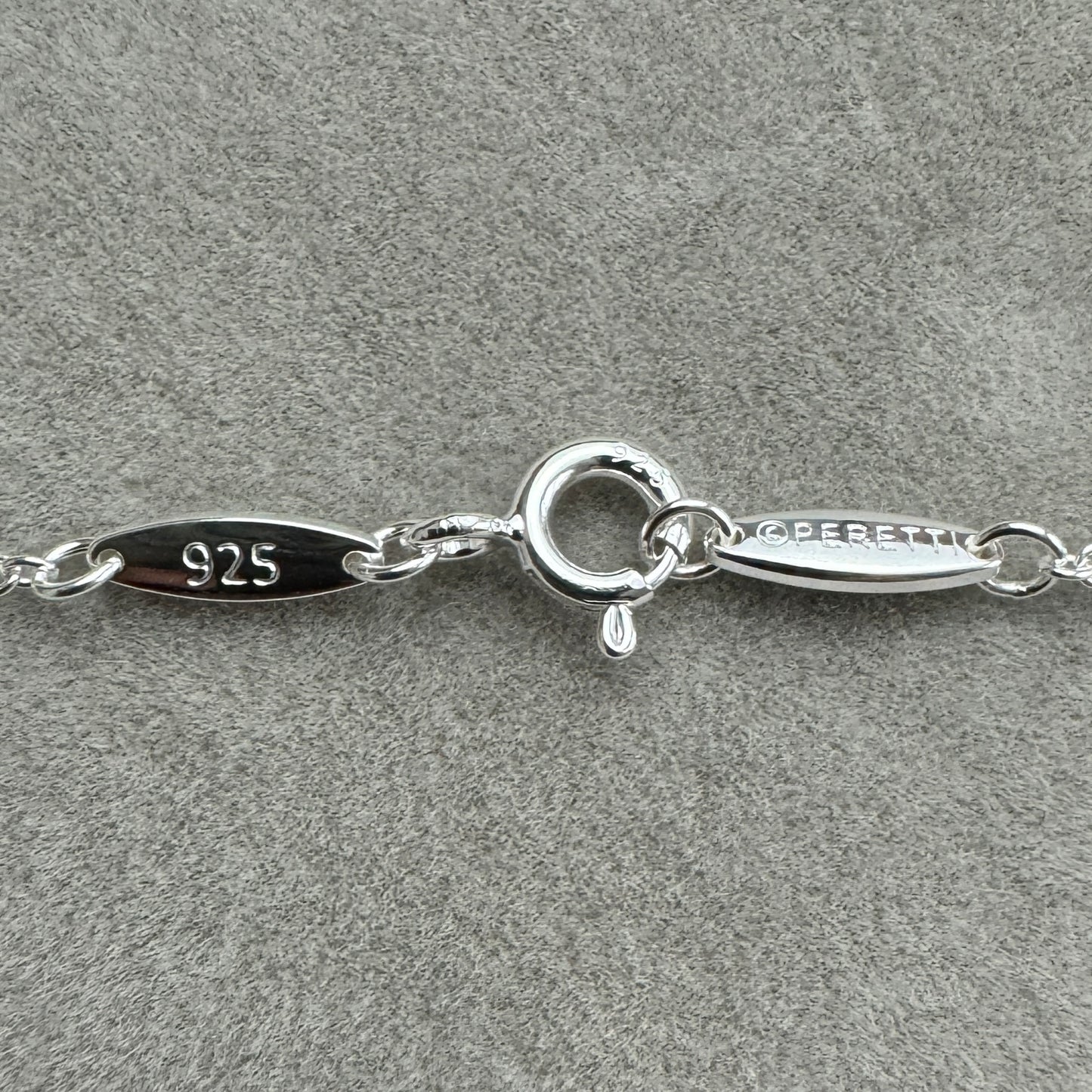 Collar Colgante Llave Con Placa Estilo Corazón Tiff 45 cm
