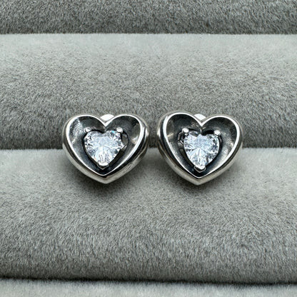 Aretes Corazón Nivelado