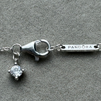 Collar Corazón Rosa En Relieve 45 cm (Ajustable A 40 cm)