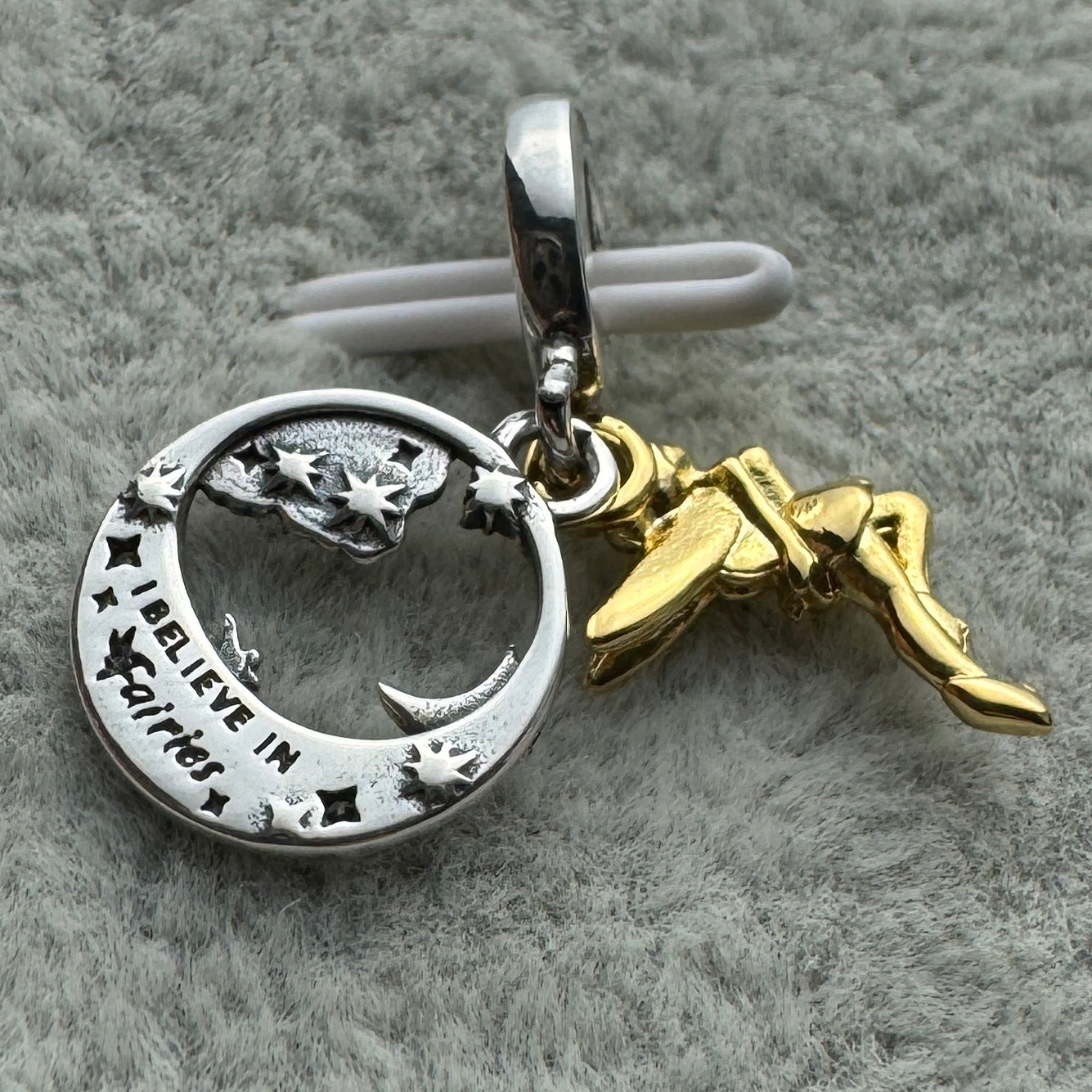 Charm Colgante Campanita Tinkerbell Noche Celestial De Disney