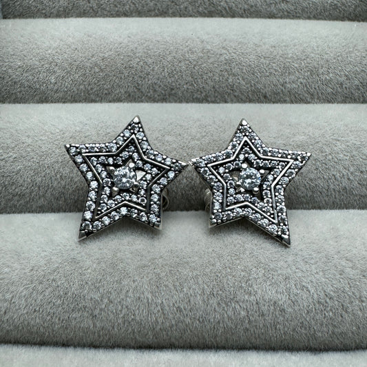 Aretes Estrellas Brillantes