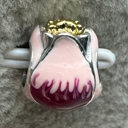 Charm Tulipán Rosa