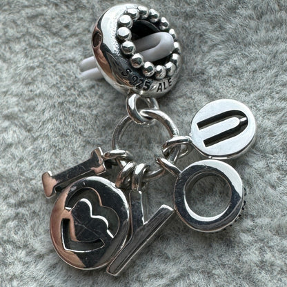 Charm Colgante Letras Te Amo I Love You