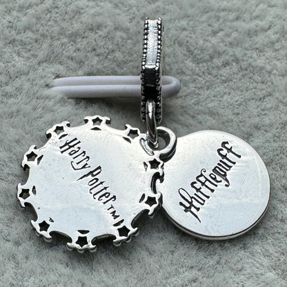 Charm Colgante Doble Hufflepuff Harry Potter