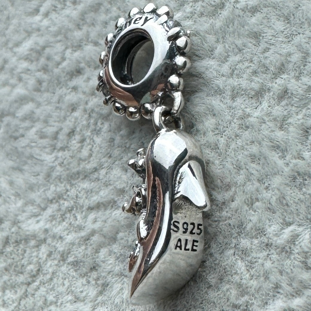 Charm Colgante Zapatilla Y Ratones De Princesa Cenicienta Disney