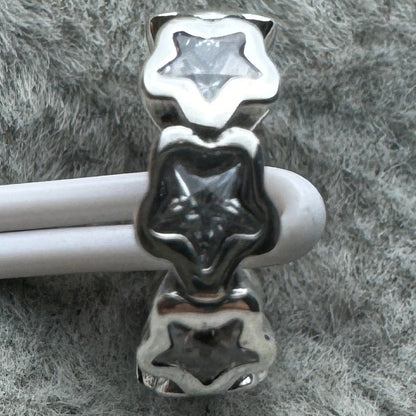 Charm Estrellas Brillantes Transparentes