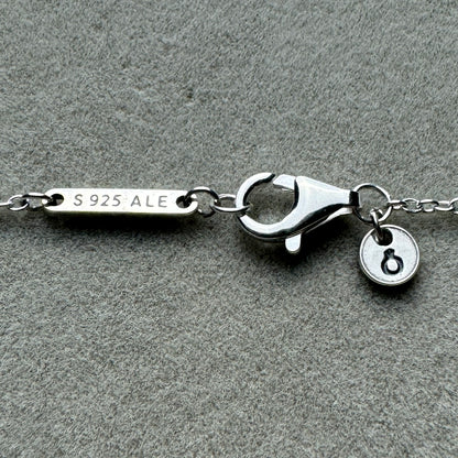 Collar Corazón Elevado Brillante 45 cm (Ajustable A 40 cm)