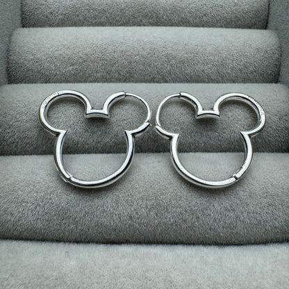 Aretes Silueta Mickey Disney