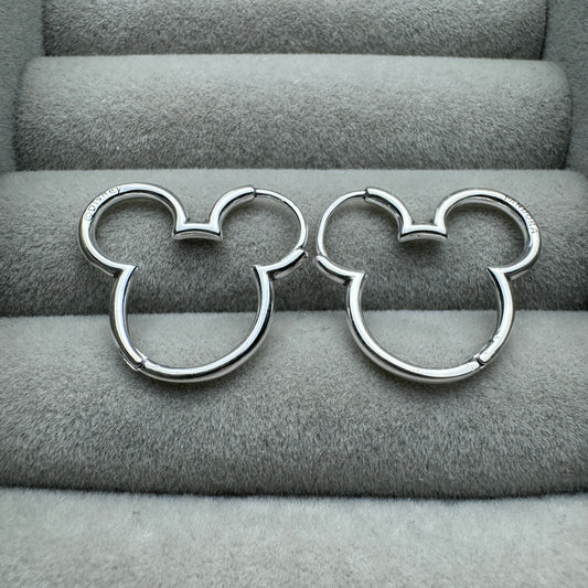 Aretes Silueta Mickey Disney