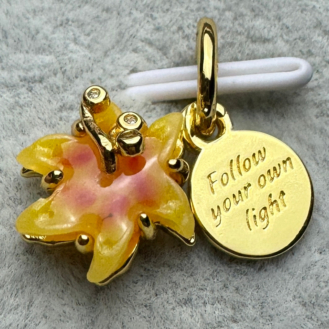 Charm Flor Enredada Rapunzel Disney