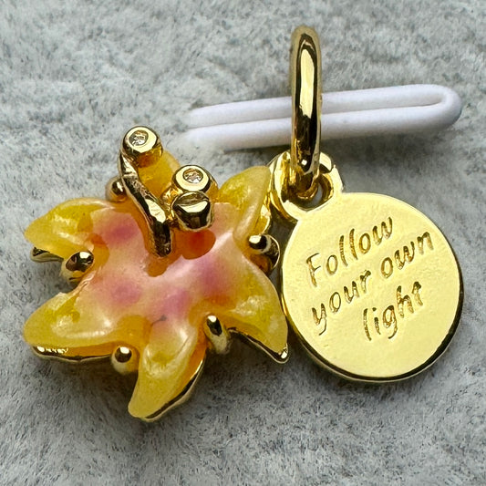 Charm Flor Enredada Rapunzel Disney