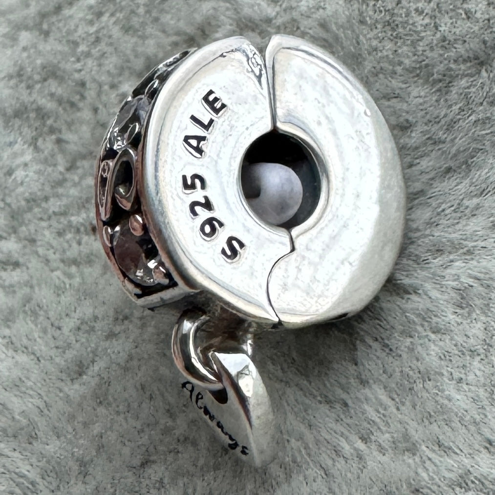 Charm Clip De Seguridad Pavé Familia