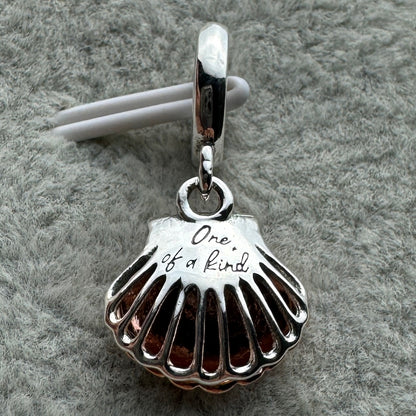 Charm Colgante Concha Que Se Abre