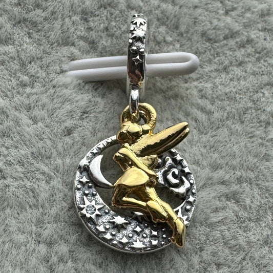 Charm Colgante Campanita Tinkerbell Noche Celestial De Disney
