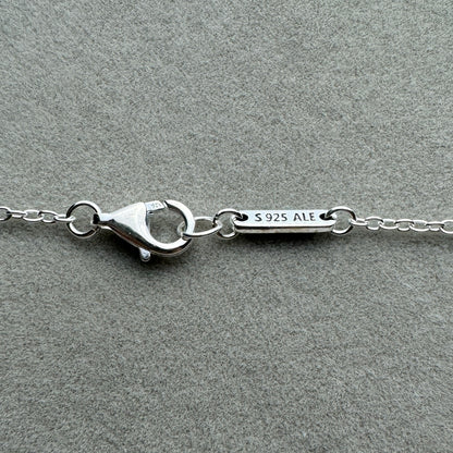 Collar Corazón Triple Zirconia 45 cm (Ajustable A 41 Y 36 cm)