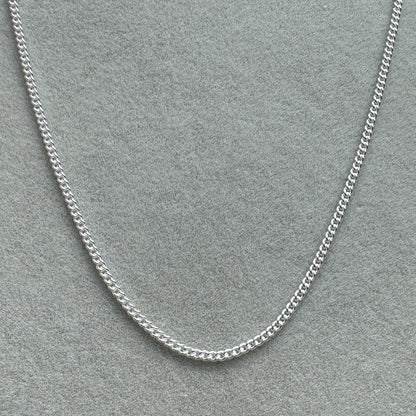 Collar Cadena De Bordillo 60 cm (Ajustable Al Largo Deseado)