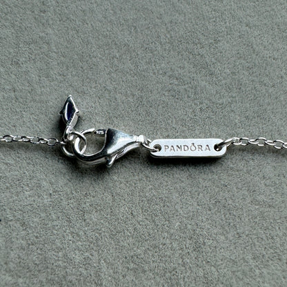 Collar Halo Azul Ovalado Brillante 45 cm (Ajustable A 42 Y 39 cm)