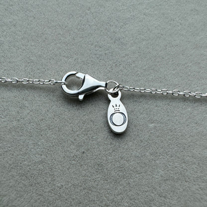 Collar Relicario Corona Logotipo 50 cm (Ajustable A 47.5 Y 45 cm)