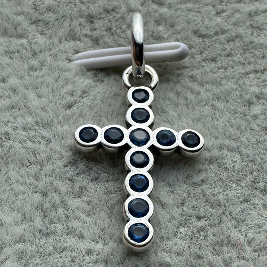 Charm Colgante Cruz Azul