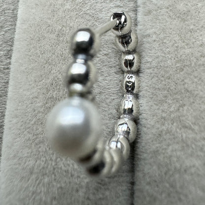 Aretes Bolitas Y Perla