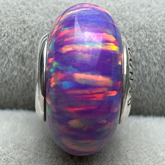 Charm Murano Morado Opalescente
