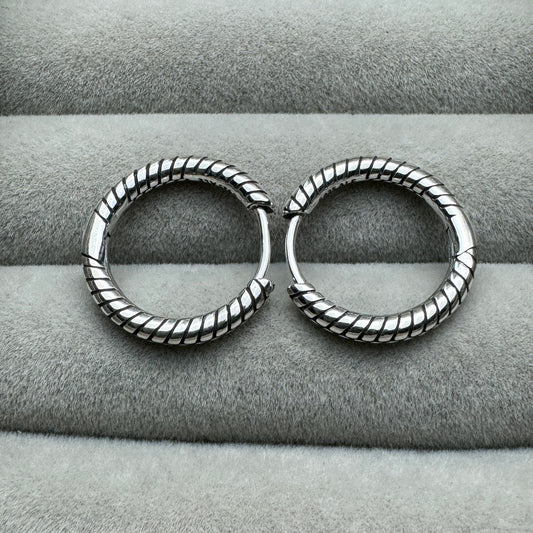 Aretes De Aro Para Charms