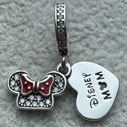 Charm Colgante Doble Minnie Disney Parks
