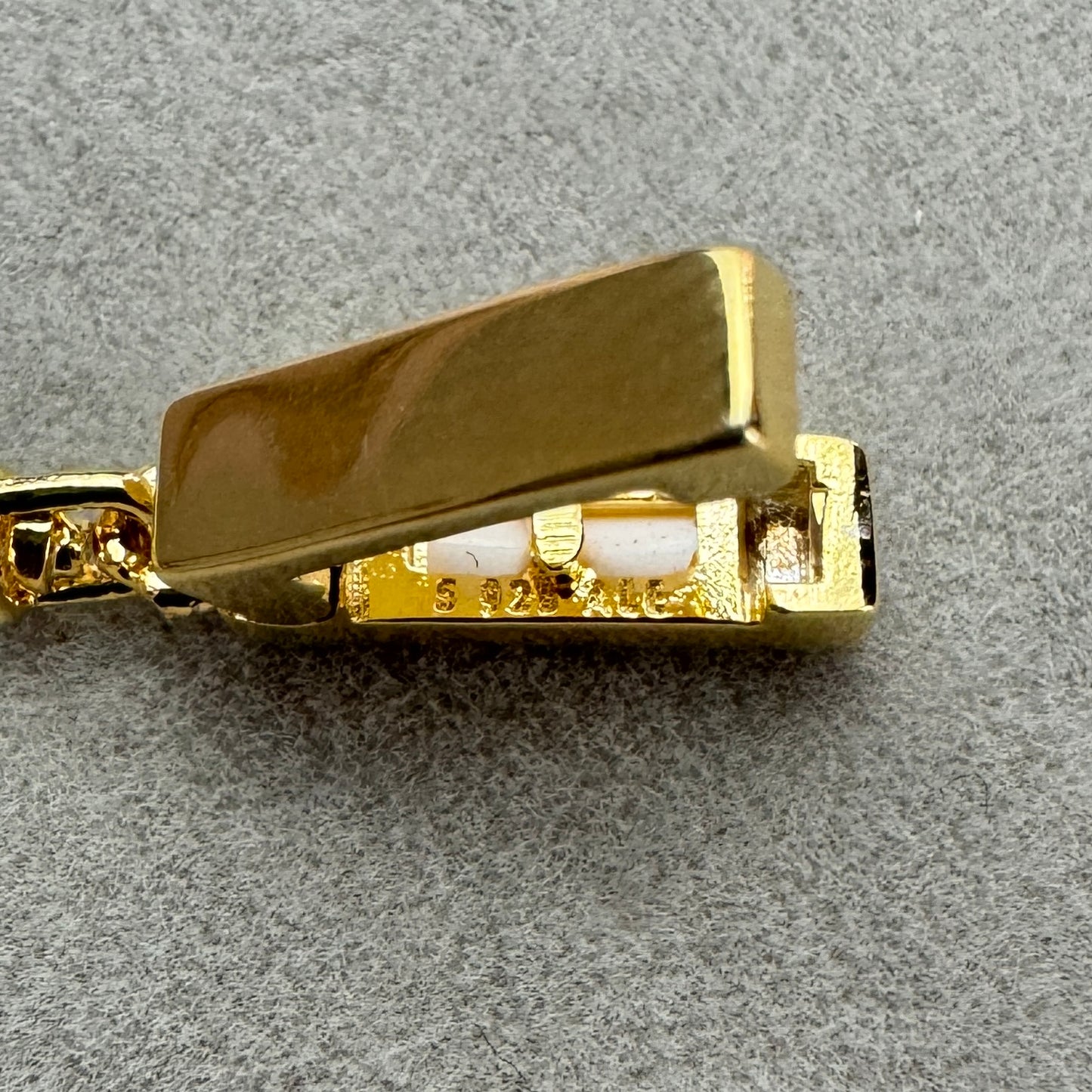 Cadena De Seguridad Baño Oro Brazalete Reflexions
