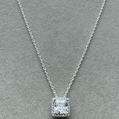 Collar Halo Cuadrado Brillante 45 cm (Ajustable A 42 y 39 cm)