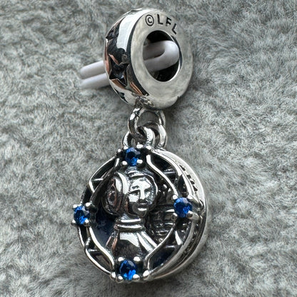 Charm Colgante Doble Princesa Leia Star Wars Disney