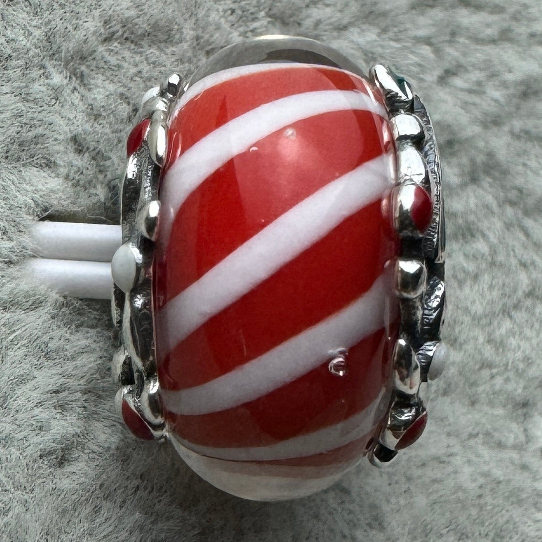 Charm Cristal De Murano Caramelo Navidad