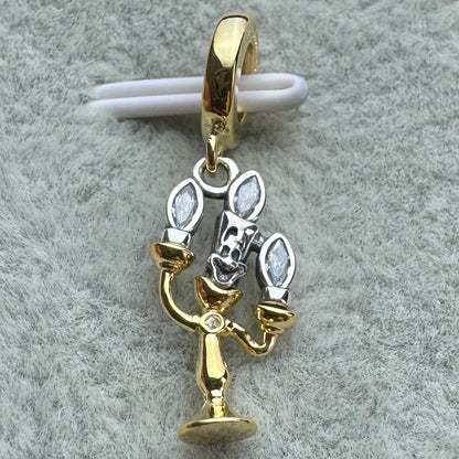 Charm Colgante Lumiere La Bella Y La Bestia Disney